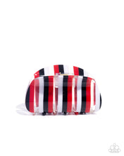 Load image into Gallery viewer, Linear Legato - Red claw hair clip B093
