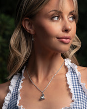 Load image into Gallery viewer, Dont Worry, Be HOPPY - Silver necklace B129
