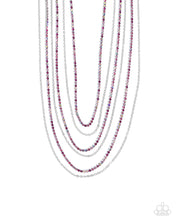 Load image into Gallery viewer, Pronged Purpose - Pink necklace B129
