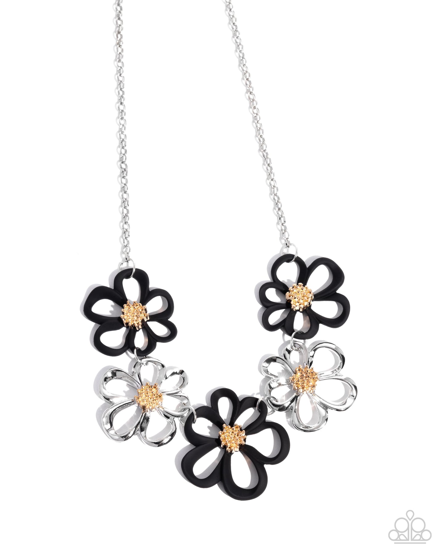 Beau Bouquet - Black necklace C005