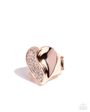 Load image into Gallery viewer, Half of Me - Rose Gold ring D038
