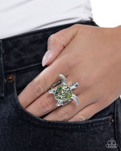 Load image into Gallery viewer, Tailored Turtle - Green ring C012
