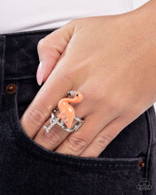 Load image into Gallery viewer, Flamingo Flair - Orange ring A073
