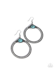 Load image into Gallery viewer, Radical Rusticity - Blue earring D25(2)
