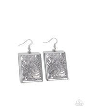 Load image into Gallery viewer, Textured Trial - Silver earring G023
