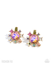 Load image into Gallery viewer, Proper Polish - Multi post earring May 2025 FF D033

