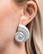 Load image into Gallery viewer, Chill Conch - White post earring B111
