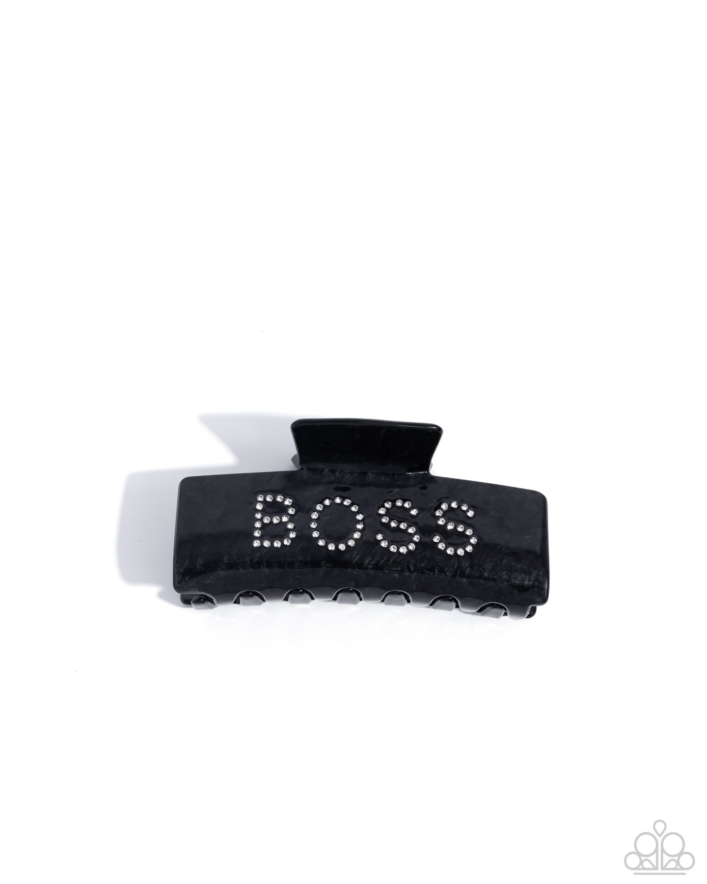 Boss Backdrop - Black hair clip UP