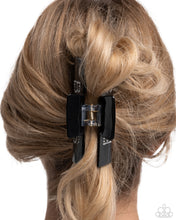 Load image into Gallery viewer, Boss Backdrop - Black hair clip UP
