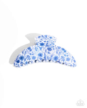 Load image into Gallery viewer, Painted Prize - Blue Claw Hair Clip Blue Box Shelf

