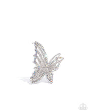 Load image into Gallery viewer, Fluttering Falsetto - White claw hair clip E073
