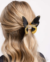 Load image into Gallery viewer, Monarch Model - Yellow hair clip LR4
