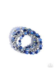 Load image into Gallery viewer, Supervisory Stack - Blue bracelet E015
