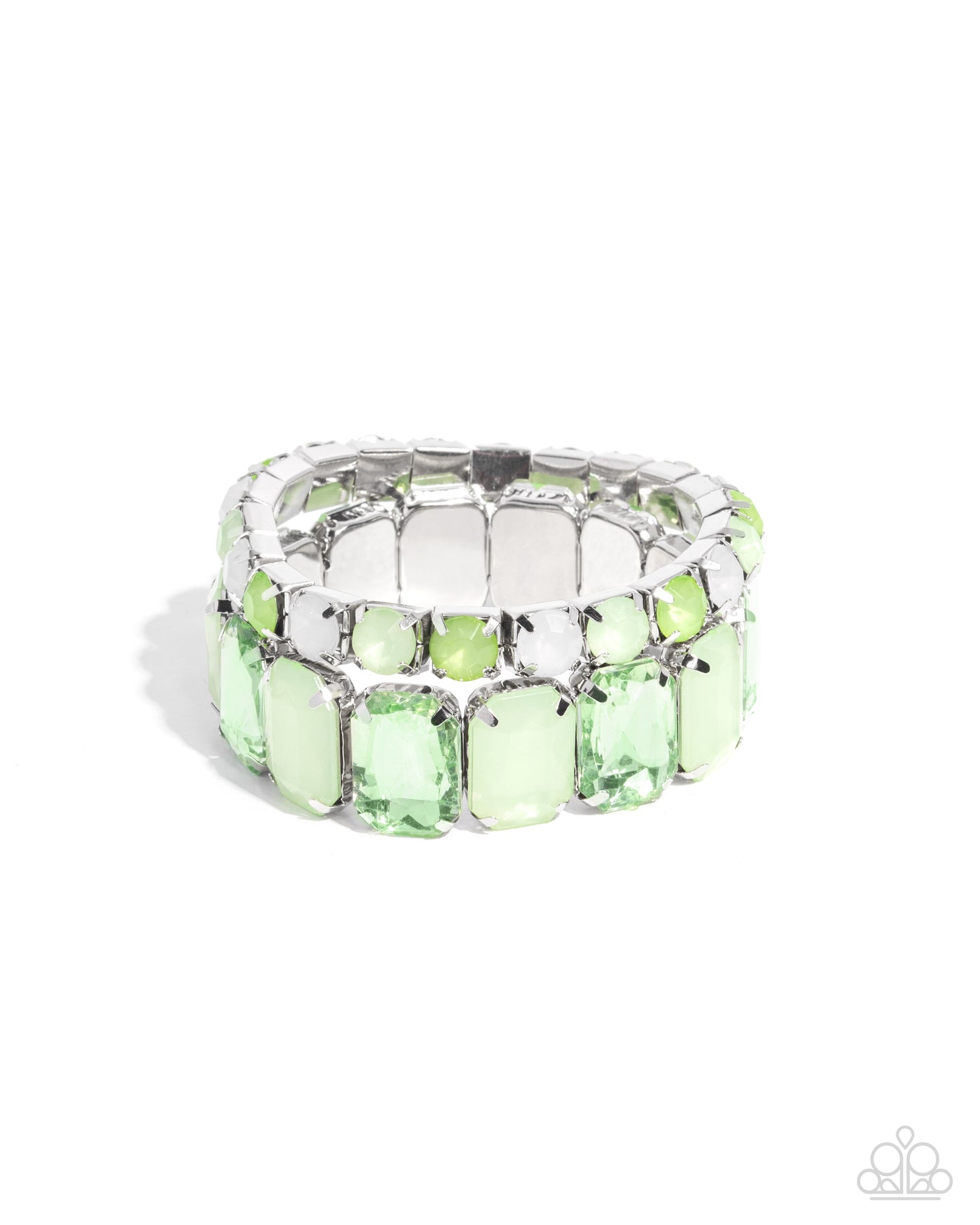 Mismatched Mood - Green bracelet BOX 12
