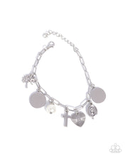 Load image into Gallery viewer, Charm Commitment - White bracelet E044
