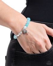 Load image into Gallery viewer, Devout Debut - Blue bracelet 1587

