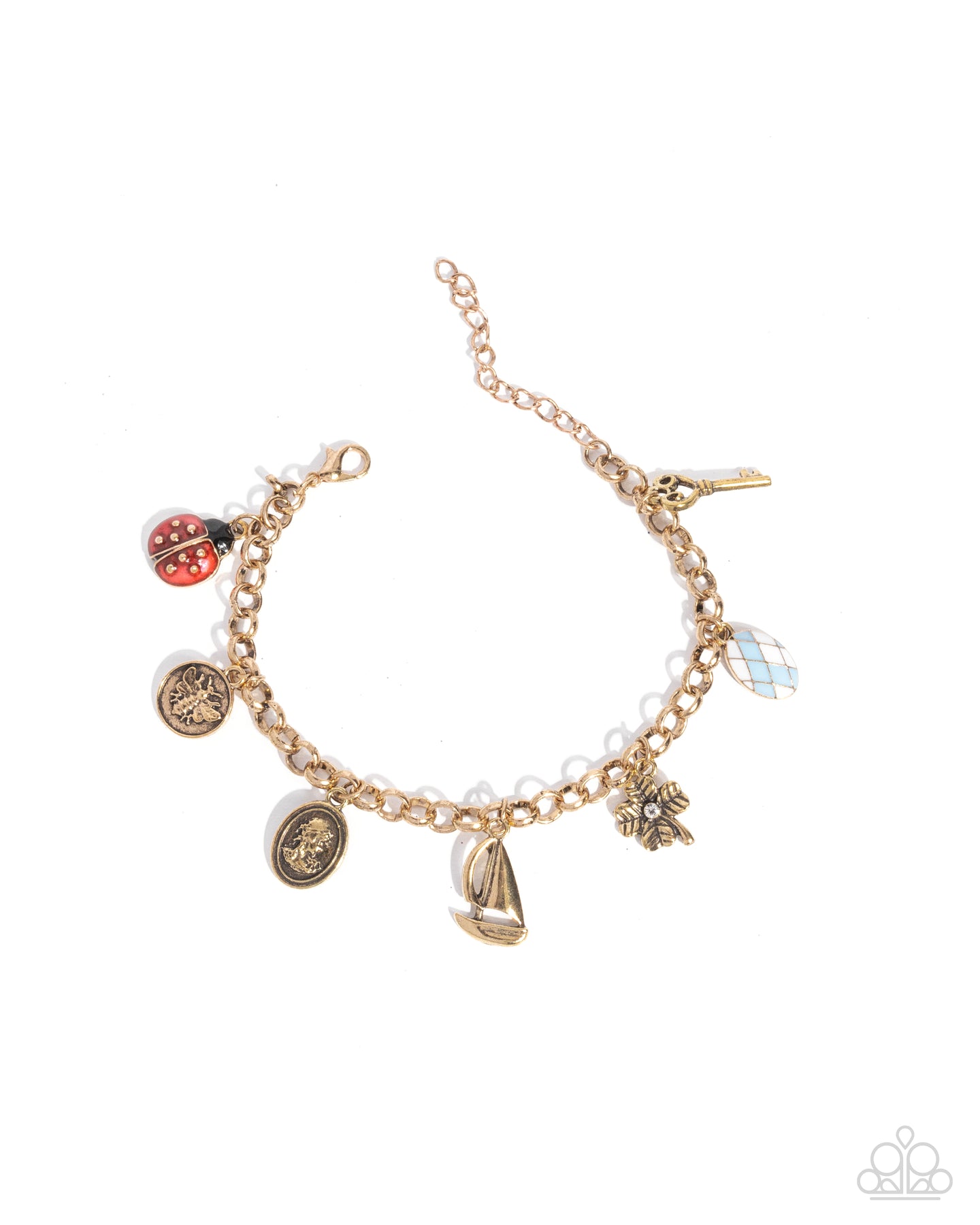 Sailing Through Life - Gold bracelet E013