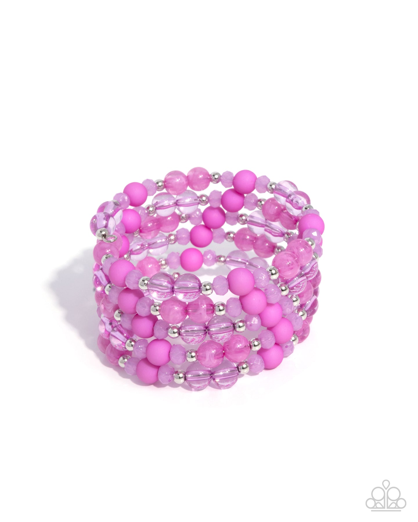 Colorful Chorus - Purple coil bracelet Box 12