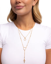 Load image into Gallery viewer, Faithfully Fierce - Gold necklace A027
