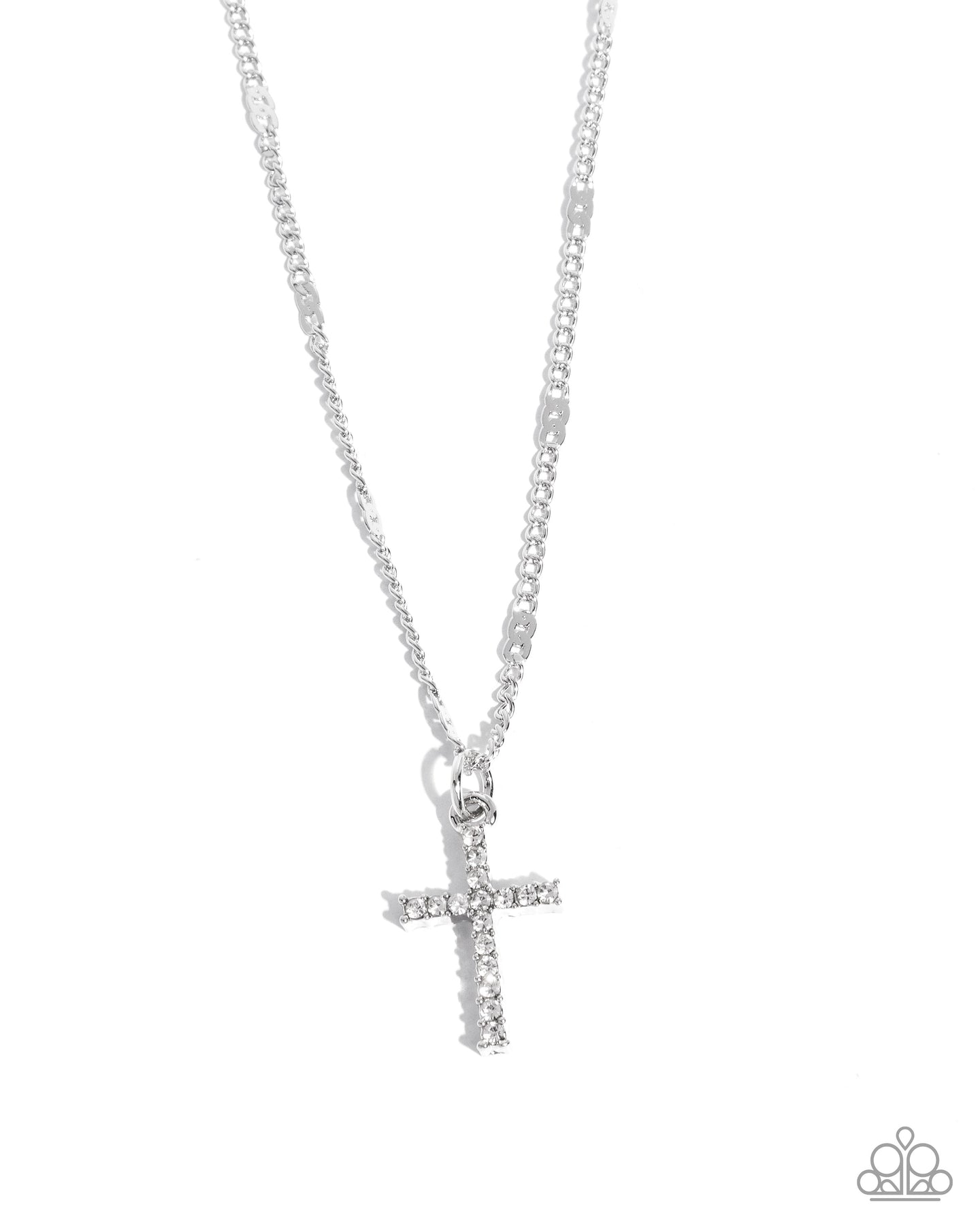 Endless Faith - White necklace E007