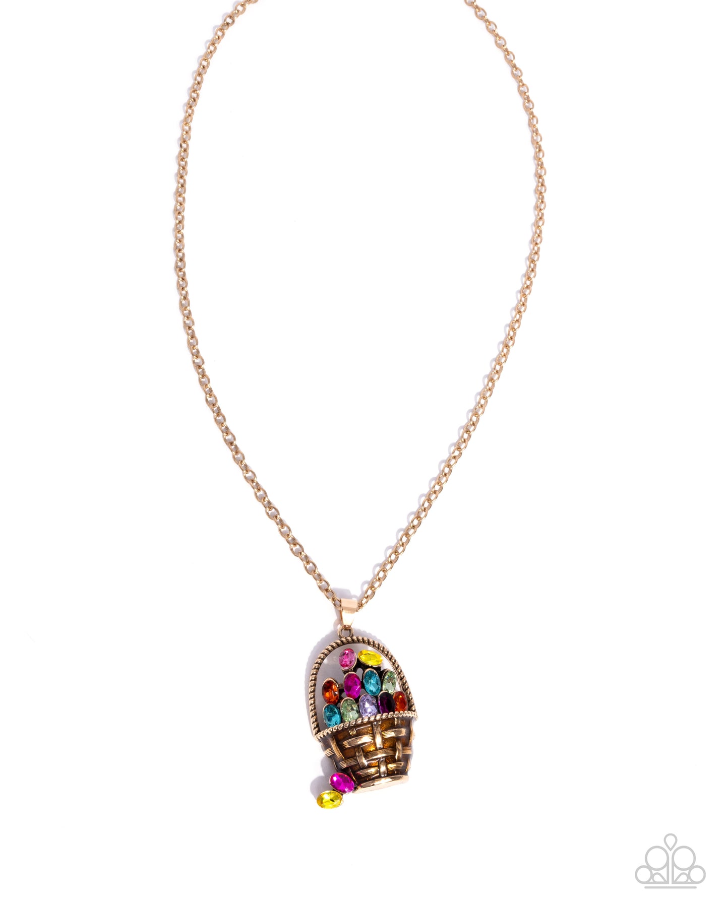 Easter Basket Brilliance - Multi necklace 1934