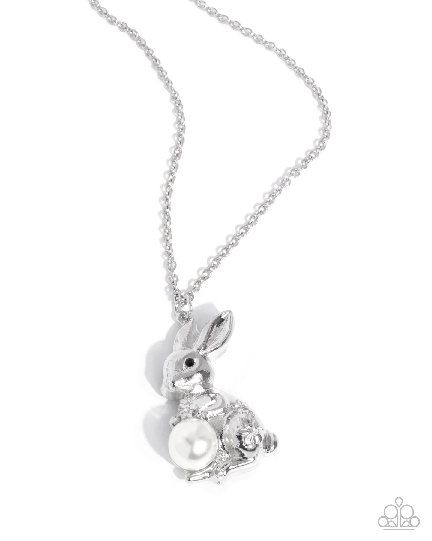 Easter Bunny - White necklace C019
