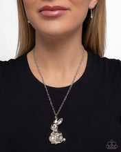 Load image into Gallery viewer, Easter Bunny - White necklace C019
