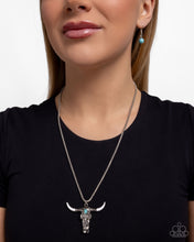 Load image into Gallery viewer, Longhorn Legacy - White necklace E042
