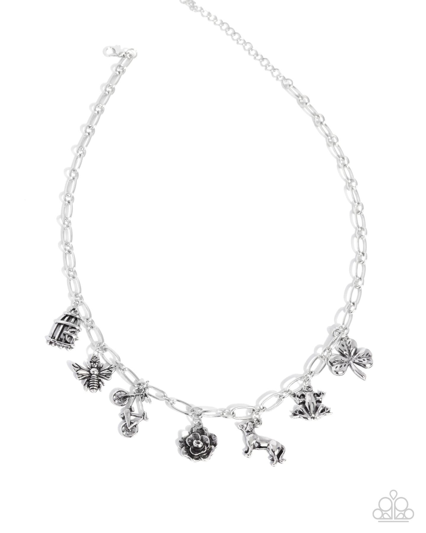 Storyteller Sheen - Silver necklace D076