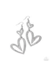 Load image into Gallery viewer, Power Couple - White earring B068
