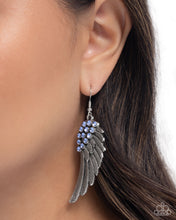 Load image into Gallery viewer, Angelic Abundance - Blue earring E054
