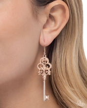 Load image into Gallery viewer, Chateau Chic - Rose Gold earring A071
