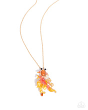 Load image into Gallery viewer, Synchronized Swimming - Orange necklace BOX 18
