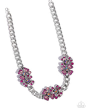 Load image into Gallery viewer, Fairy Florals - Pink necklace  B111
