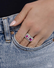 Load image into Gallery viewer, Laid-Back Linear - Pink ring
