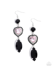 Load image into Gallery viewer, Smitten Sway - Black earring D076
