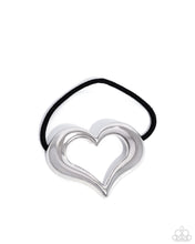 Load image into Gallery viewer, Cupid Call - Silver hair tie UP
