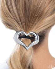 Load image into Gallery viewer, Cupid Call - Silver hair tie UP
