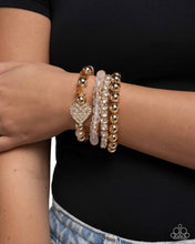 Load image into Gallery viewer, Poetically Plush - White bracelet A074
