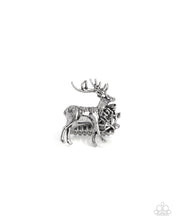 Load image into Gallery viewer, Stag Statement - Silver ring F007

