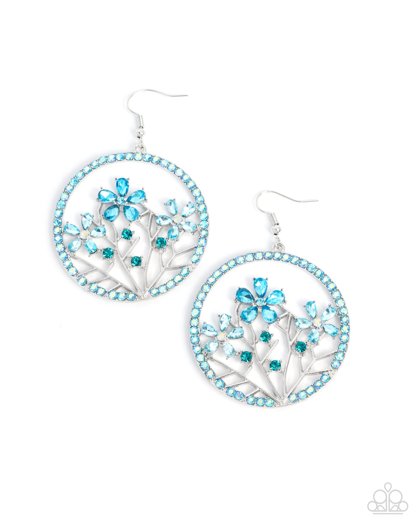 Basic Bouquet - Blue earring E015