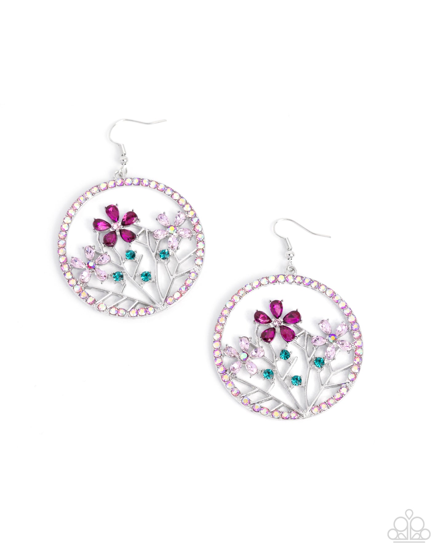 Basic Bouquet - Pink earring E026