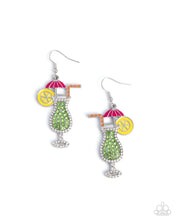 Load image into Gallery viewer, Delightful Daiquiri - Green earring B104
