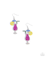 Load image into Gallery viewer, Delightful Daiquiri - Pink earring E049
