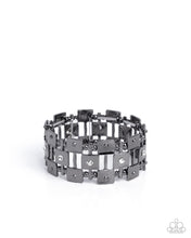 Load image into Gallery viewer, Puzzling Persistence - Black bracelet D042
