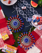 Load image into Gallery viewer, Fierce Firework - Multi earring E044
