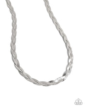 Load image into Gallery viewer, Bewildering Braid - Silver necklace APRIL 2025 LOP LRSHELF
