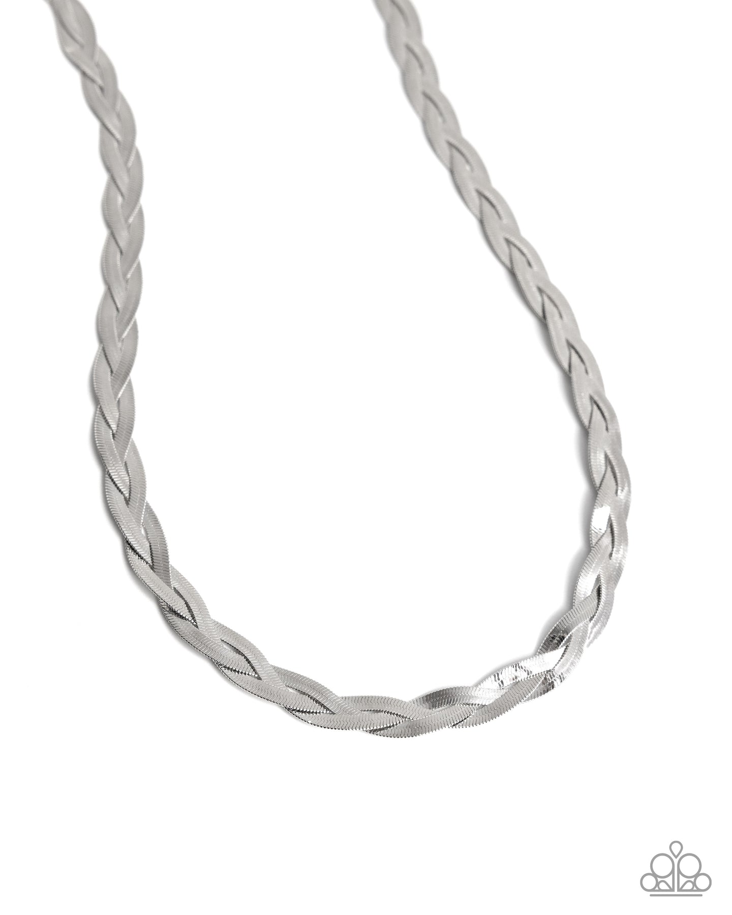 Bewildering Braid - Silver necklace APRIL 2025 LOP LRSHELF