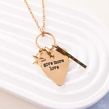Load image into Gallery viewer, Give More Affection - Yellow necklace B070
