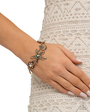 Load image into Gallery viewer, $16 SET: Starfish Song - Blue NECKLACE + BRACELET B124
